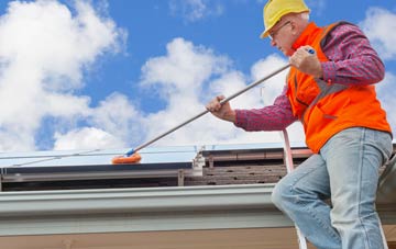 Thorpe By Water soft wash roof cleaning